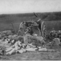 Battery C, 6th Field Artillery, fired the first shot for America on the (...)