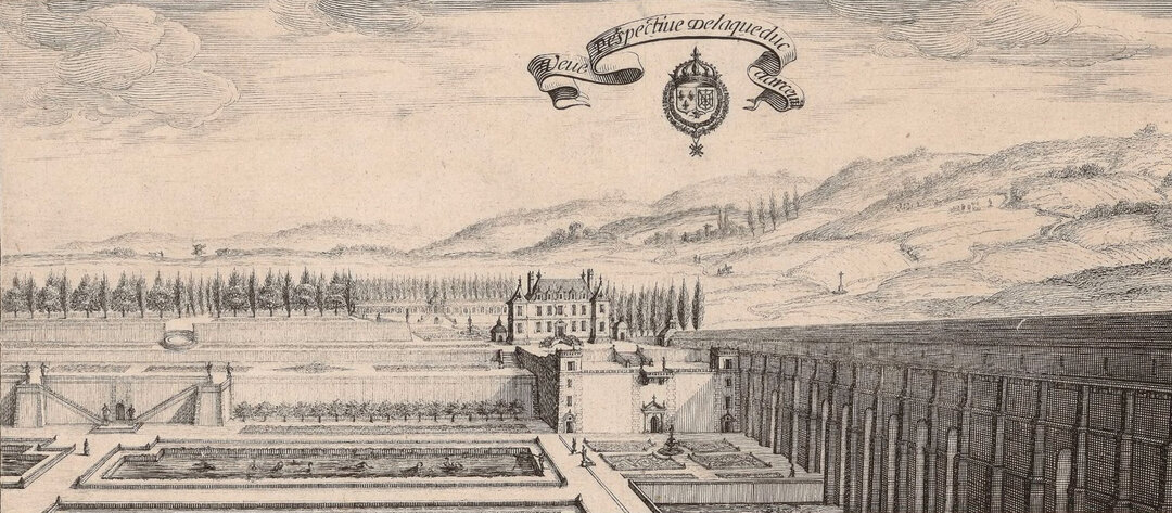 Veue perspective de l'aqueduc d'Arcueil XVII Goyrand Claude