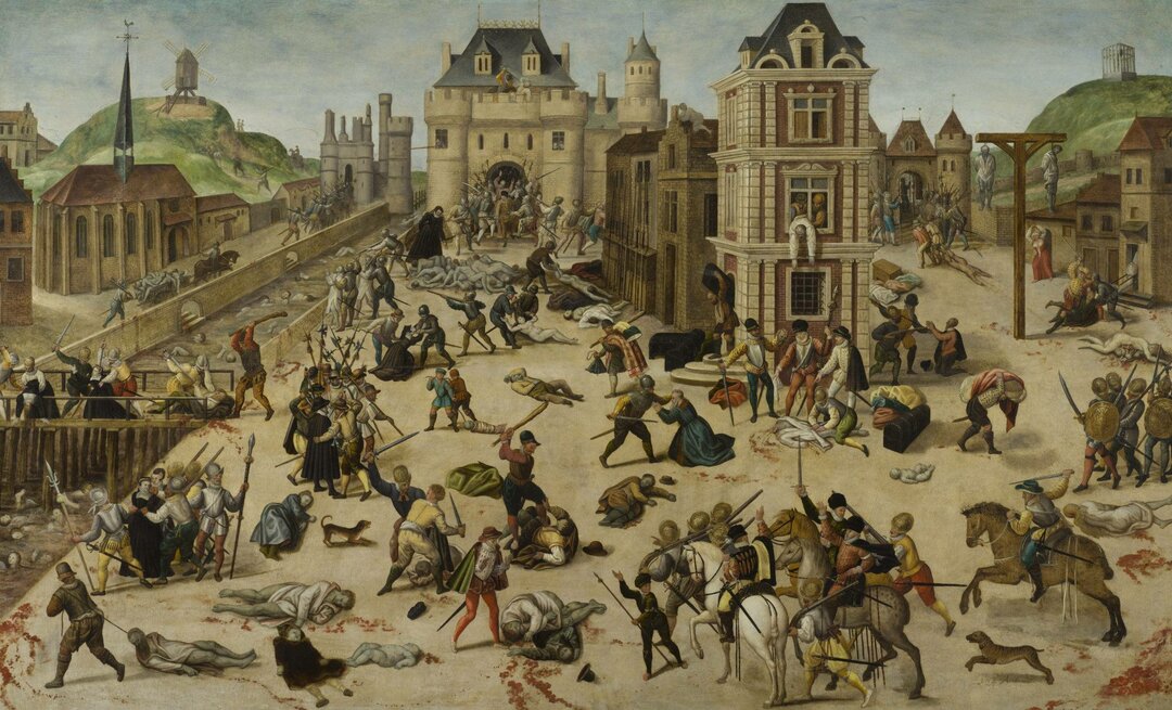 Le Massacre de la Saint-Barthélemy François Dubois (1790–1871)