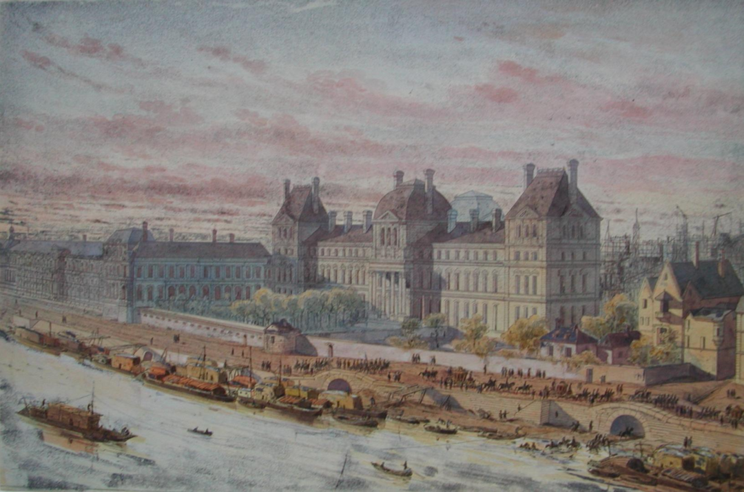 Louvre sous Louis XIV (1663)