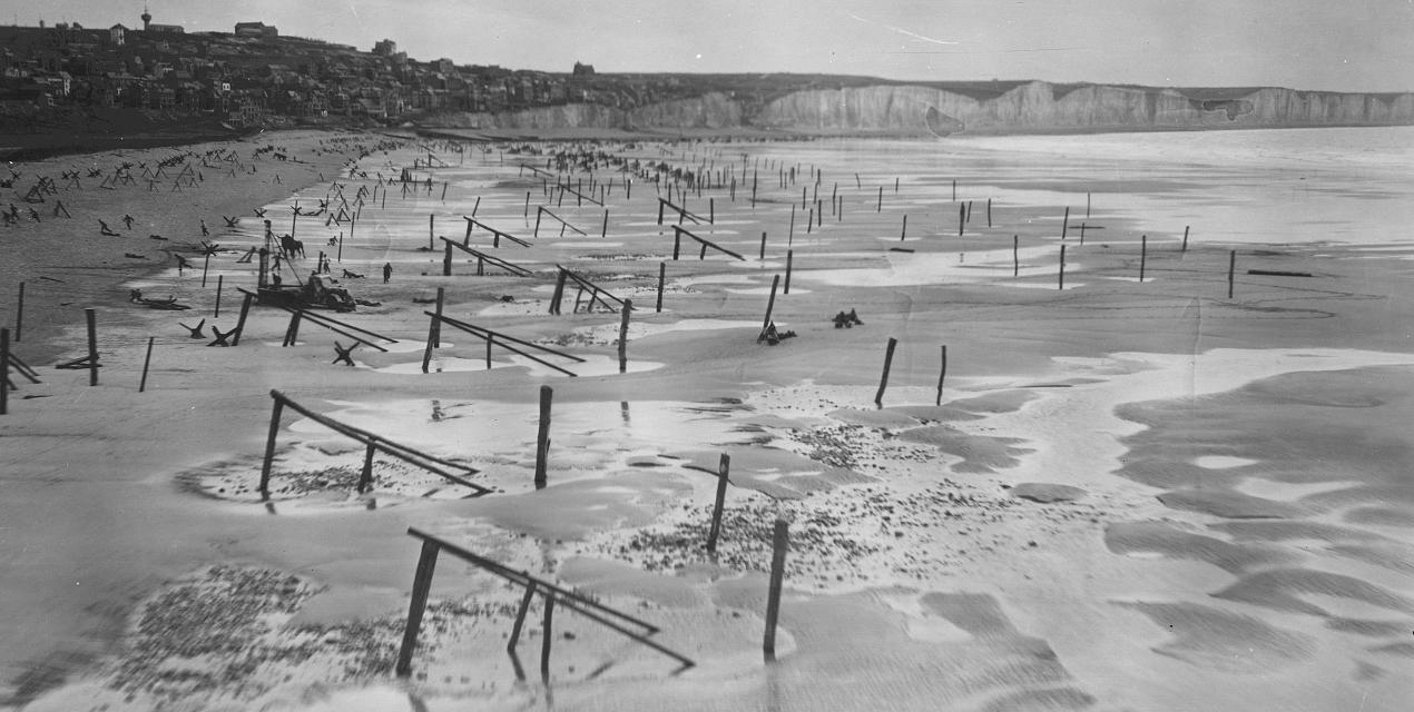 Beach Defenses, Normandy, 6 May 1944
