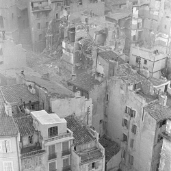 Rue Bompart, la poussière retombe Februar 1943 Marseille