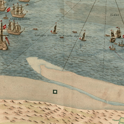 Flotte anglaise et hollandaise mise en échec devant Dunkerque 21 septembre 1694