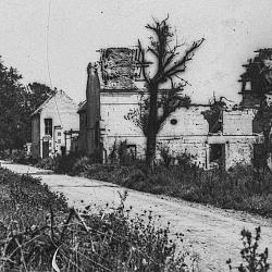 Ruines de la ferme Saint-Claude 15 août 1918 Mareuil-La-Motte Oise