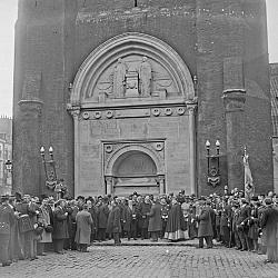 Inauguration monument aux morts Beffroi de Dunkerque 15 avril 1923
