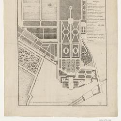 Plan général du chateau et des Jardins de la Muette / appartenant au Roy, (…)