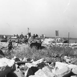 Equipment Being Moved Ashore - Provence 44