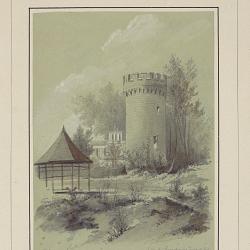 Villa de Longchamp devant le Champ de courses - Bois de Boulogne - Seine - (…)