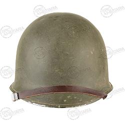 Original M1 Helmet with New Plastic Liner front