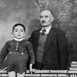 Antoine et son père Diego Mignemi
