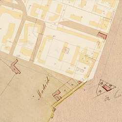 Cadastre et Cadastre Napoléonien centré sur le château de Madrid