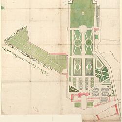 Plan général du château et jardins de la Muette 1717-1719
