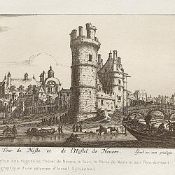 veues et perspectives de la tour de Nesle et de l'hostel de Nevers (…)