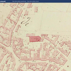 Cadastre Napoléonien église saint Maurice sainte Geneviève Nanterre