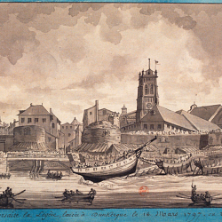 Lancement du corsaire La Légère 1797