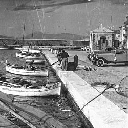 Port de Saint-Tropez milieux XXe