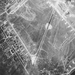 Aerial View Of Dijon Airfield, France, March 23, 1945. 42Nd Wing