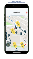 Balliz - écran Carte