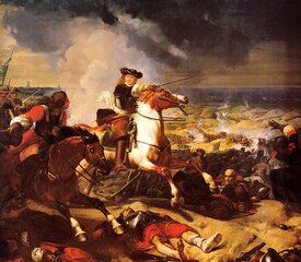 La bataille des Dunes en 1658 enlève la ville à l'Espagne pour la donner à l'Angleterre jusqu'en 1662, date de son achat par la France de Louis XIV