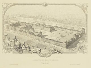 Du Louvre et des Tuileries (d'après les Plans officiels) 1853 Édouard Baldus