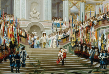 Réception du Grand Condé par Louis XIV par Jean-Léon Gérôme (1878)