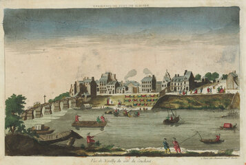 Vüe de Neuilly du côté du Couchant : [estampe]