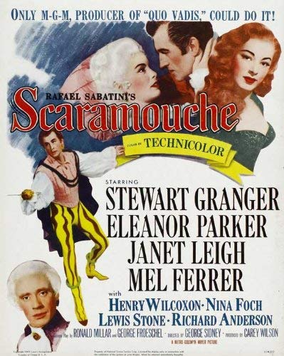 Poster Movie Scaramouche 