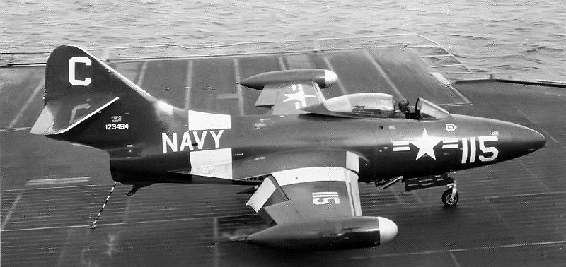 Grumman F9F-2 Panther (BuNo. 123494)