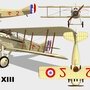 SPAD S.XIII 4 vues