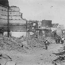 The Armenian quarter of Adana after the 1909 massacres