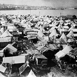 Refugee camp in Beirut, early 1920s