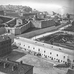 Marseille vue du fort Saint-Nicolas sur le front de mer 1914