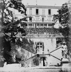Château de Bécon Courbevoie 1871 
